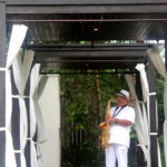 Saxofonista, ambientacion, luxury, music, musica, hotel Casa Colonial