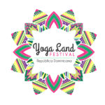 Yogaland, yoga, healthy food, logo
