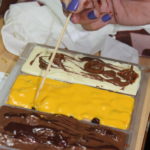 preparacion de barras de chocolate