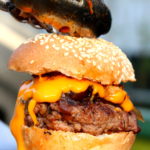 deliciosa hamburguesa, street food, cocina callejera, hamburger
