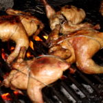 pollos horneados, chicken