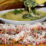 dip de espinaca con batata frita, dominican food, foodie, restaurante, restaurant