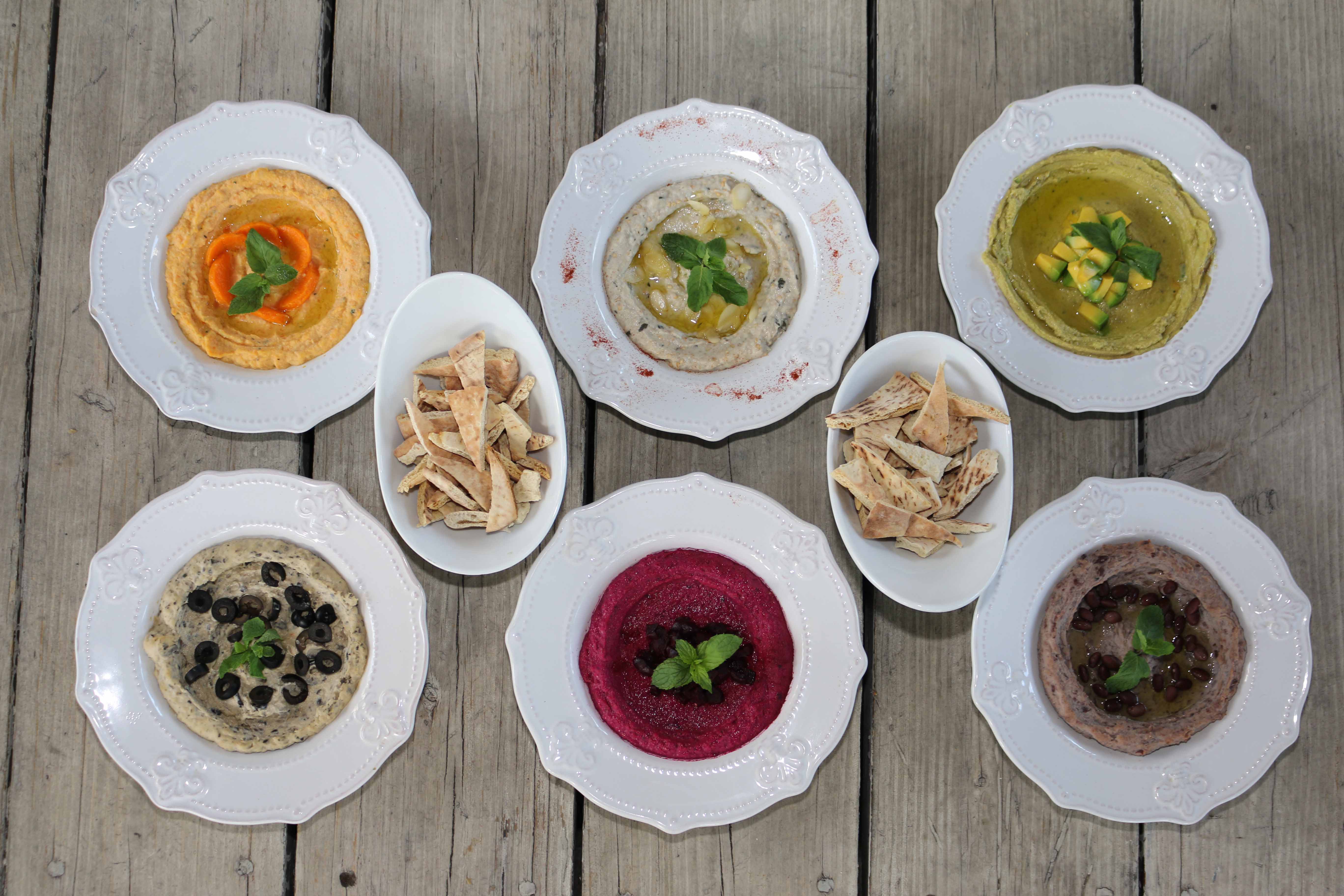 El restaurante Kibbeh presenta innovadoras opciones de hummus