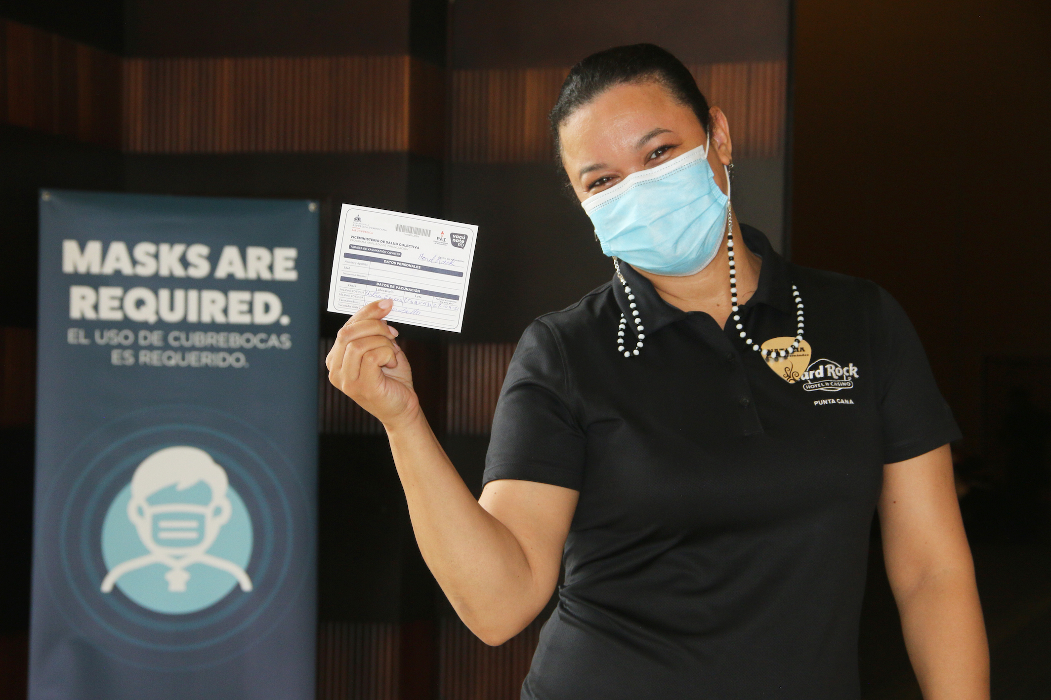 Hard Rock Hotel & Casino Punta Cana ofrece a sus empleados la primera dosis de la vacuna Covid-19