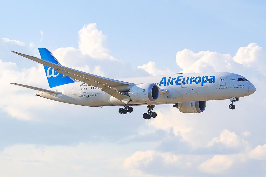 Air Europa ampliará sus vuelos hacia América; aumentará un 5% la oferta de asientos pre pandemia