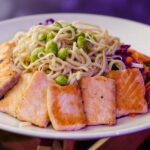 GRILLED SALMON NOODLE BOWL