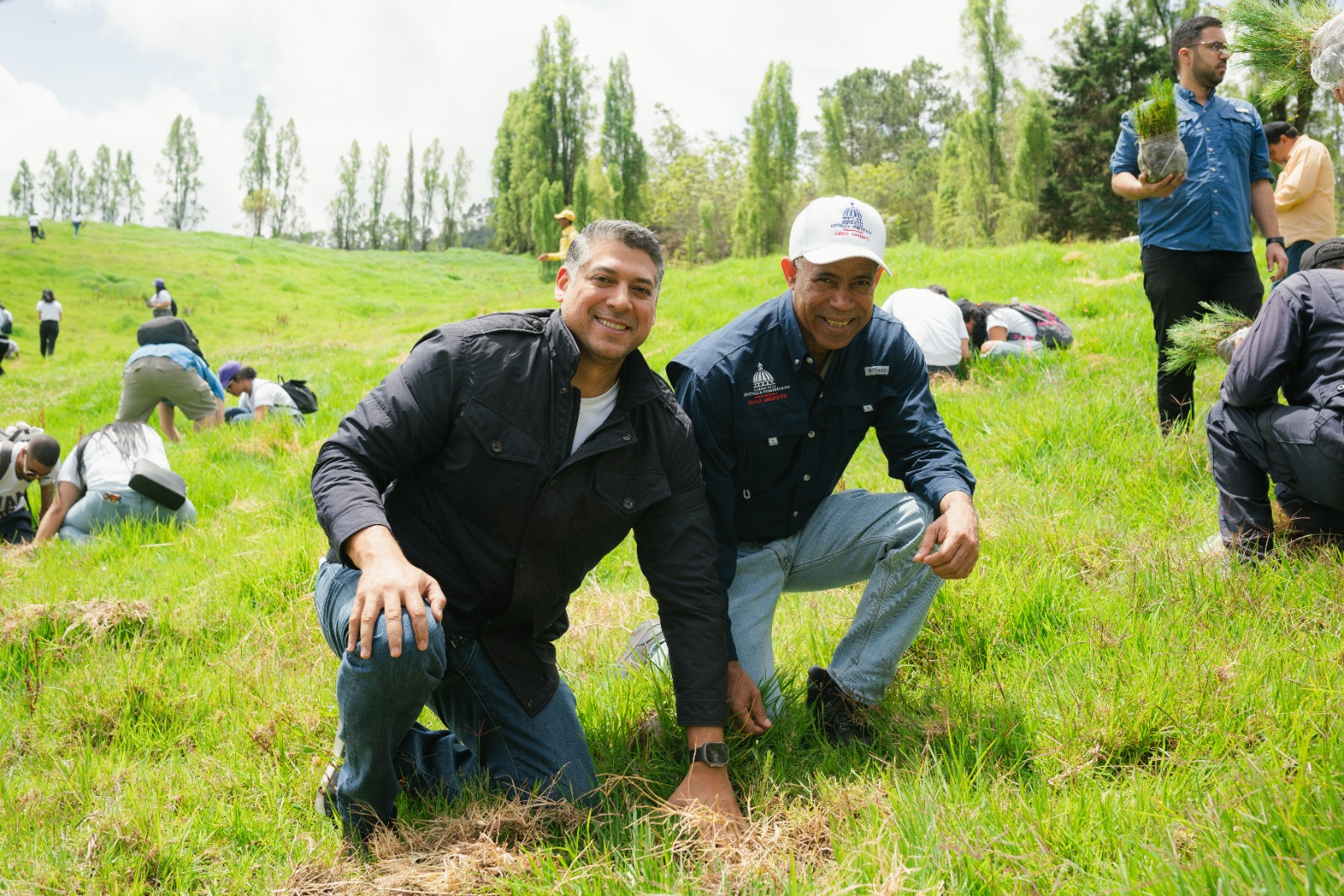 Voluntarios de Arajet siembran más de dos mil árboles en jornada de Reforestación en Valle Nuevo