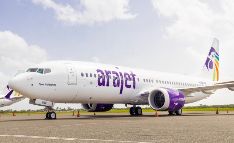 Aerolínea Arajet logra en enero su mejor mes de ocupación