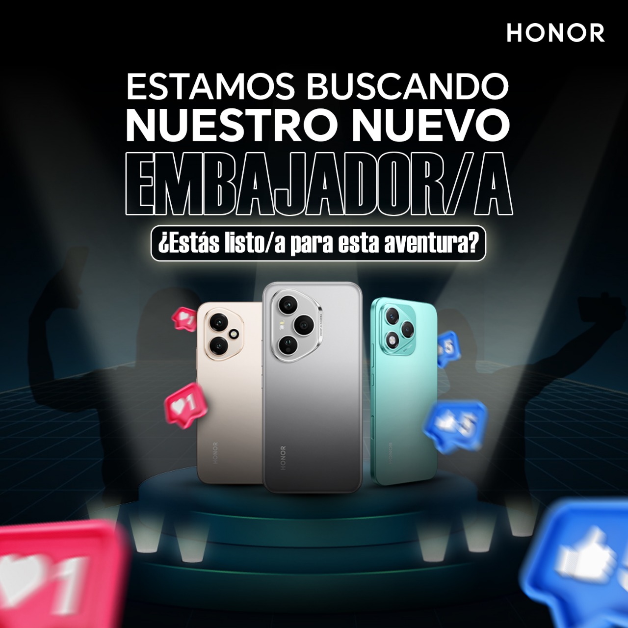 HONOR lanza convocatoria para elegir a su nuevo creador de contenido