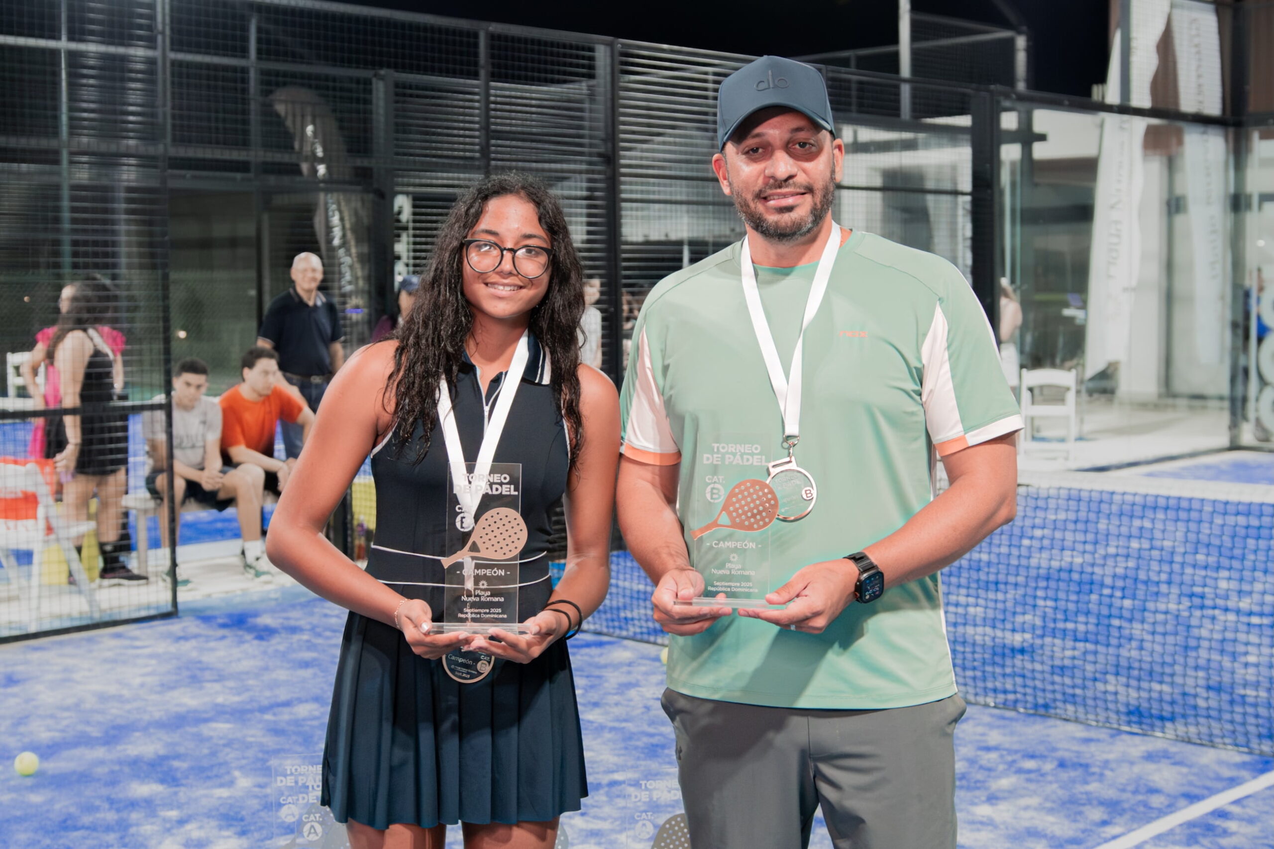 El primer torneo de pádel realizado por Playa Nueva Romana