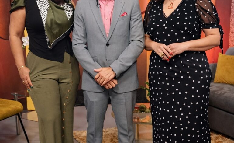 Programa Fiestas y Personalidades celebra el Día del Amor y la Amistad con Liz Gutiérrez, Juan de Dios Valentín y Yenny Polanco