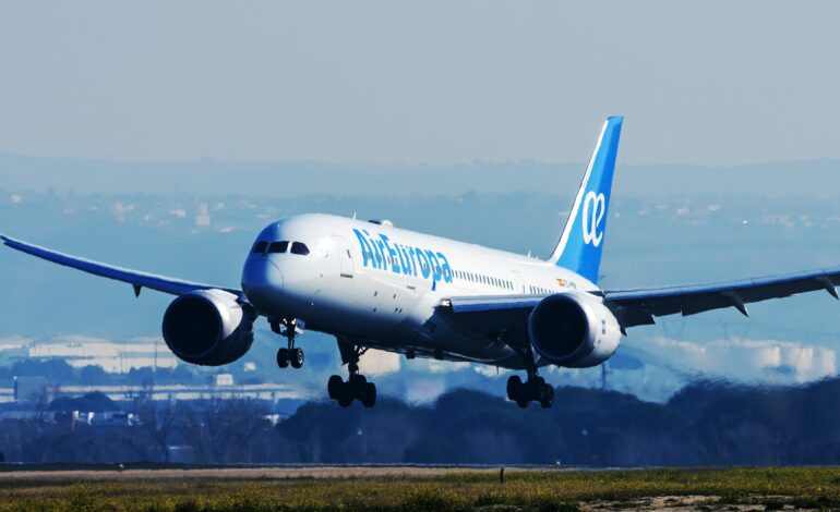 Air Europa se convierte en la única compañía española en el top mundial de las aerolíneas más eficientes