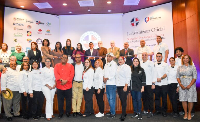Selección Nacional Culinaria: La nueva plataforma de proyección del talento de la gastronomía dominicana hacia escenarios internacionales