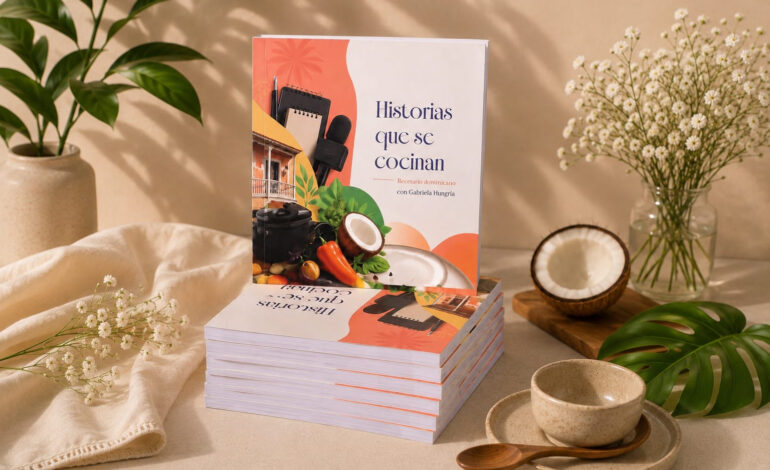Historias que se cocinan: la nueva apuesta literaria de la periodista Gabriela Hungría